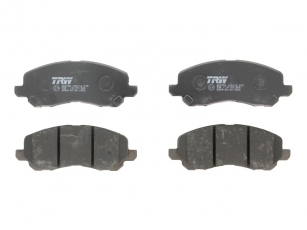 Купить GDB4142 TRW Тормозные колодки передние Caliber (1.8, 2.0, 2.1, 2.4) с звуковым предупреждением износа